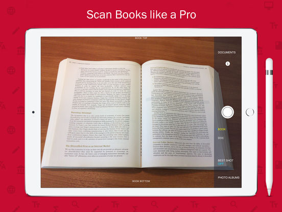 BookScannerPro fotografija knjige
