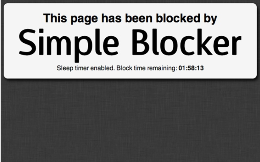 simple Blocker google chrome