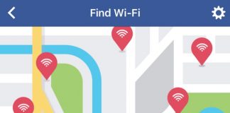 facebook find wi fi