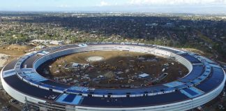 fascinantni novi apple campus 2 snimljen iz drona