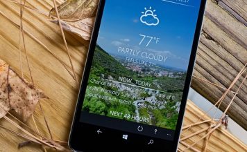 aplikacija za prognozu vremena