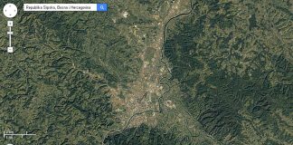 banjaluka na google earth timelapse