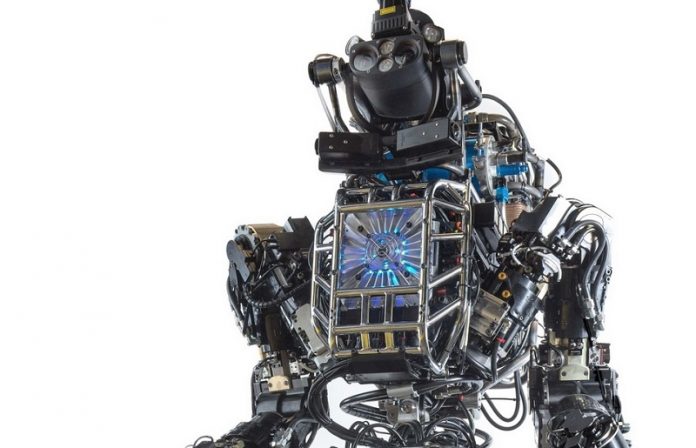 google atlas robot hoda po neravnom terenu