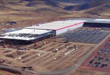 Tesla Gigafactory iz drona
