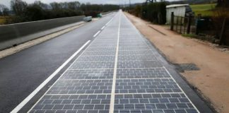 otvorena prva cesta od solarnih ploca