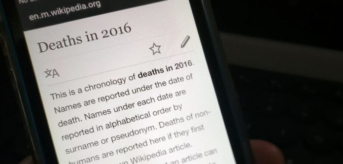 wikipedija objavila listu najuredjivanijih stranica 2016