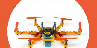 Mini lego dron