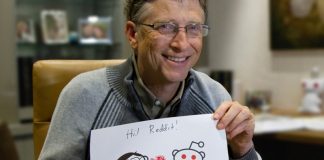 Bil Gates na Redditu