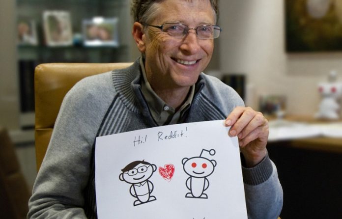 Bil Gates na Redditu