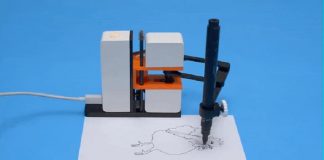 Line Us robot koji crta