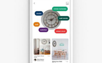 Pinterest Lens pretraga