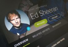 Ed Sheeran na Spotify