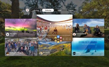 Facebook 360 aplikacija