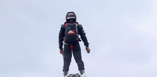 Flyboard Air zabrana za let