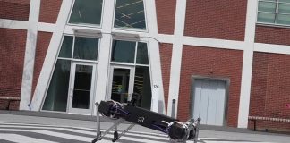 Ghost robotic Minitaur robot