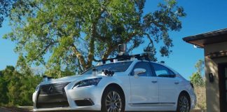 Toyota selfdriving Lexus