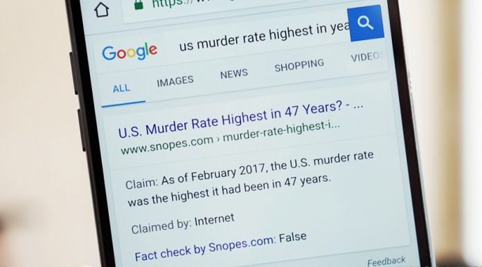 Google fact cheker