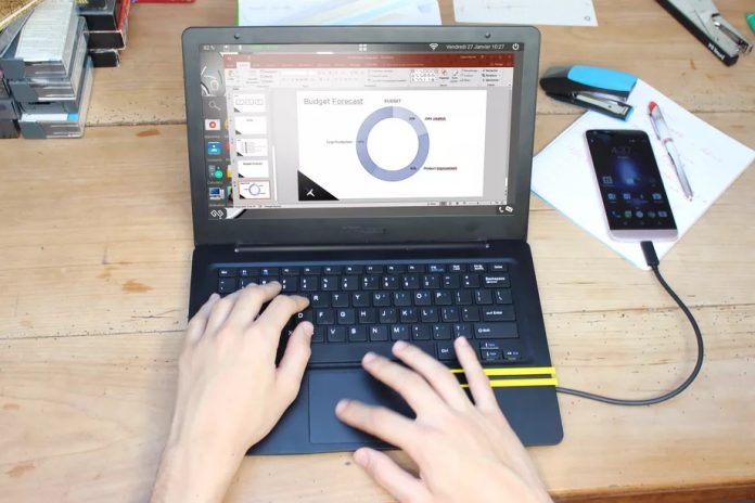 Mirabook pretvara smartphone u laptop