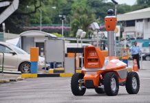 Singapur Ademco roboti obezbjedjenje
