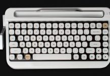 penna bluetooh retro tastatura