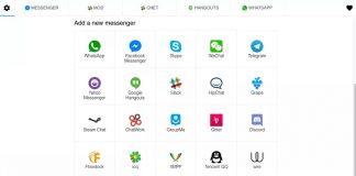 All in one messenger aplikacija