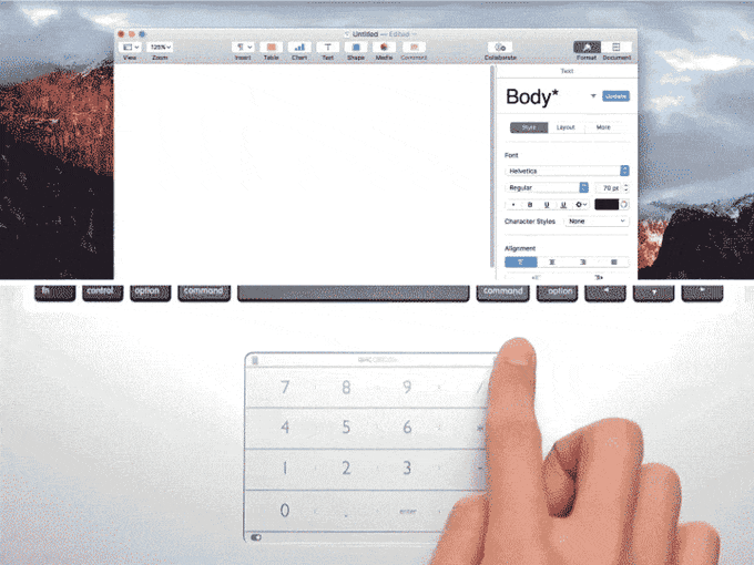 nums numericka tastatura za macbook