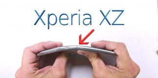 sony xperia xz test izdrzljivosti