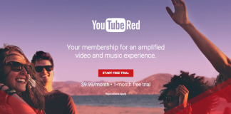 youtube red servis