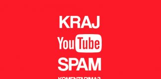 youtube spam komentari