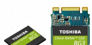 3D flash NVMe SSD toshiba