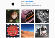 apple zvanicni instagram nalog
