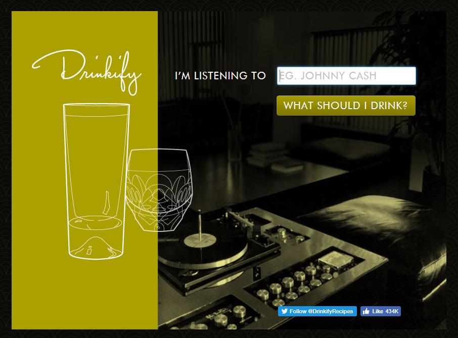 drinkify website