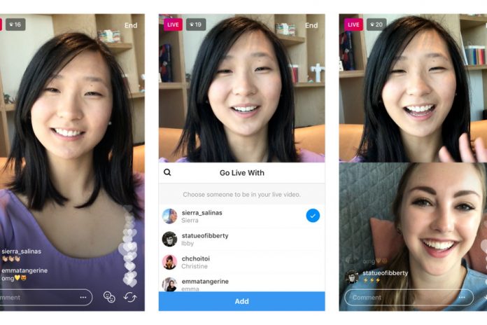 instagram test live video sa prijateljima