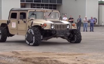 darpa vozilo sa gusjenicama i tockovima