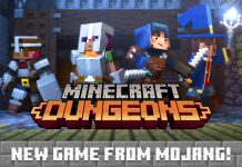 minecraft dungeons izlazi 2019