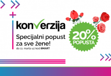 Konverzija popust 8. mart