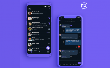 dark mode na viberu