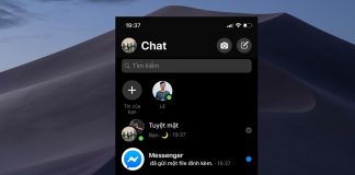 kako aktivirati dark mod messenger