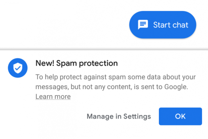 google spam blocker